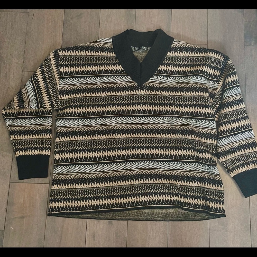 Vintage Style Grandpa Sweater